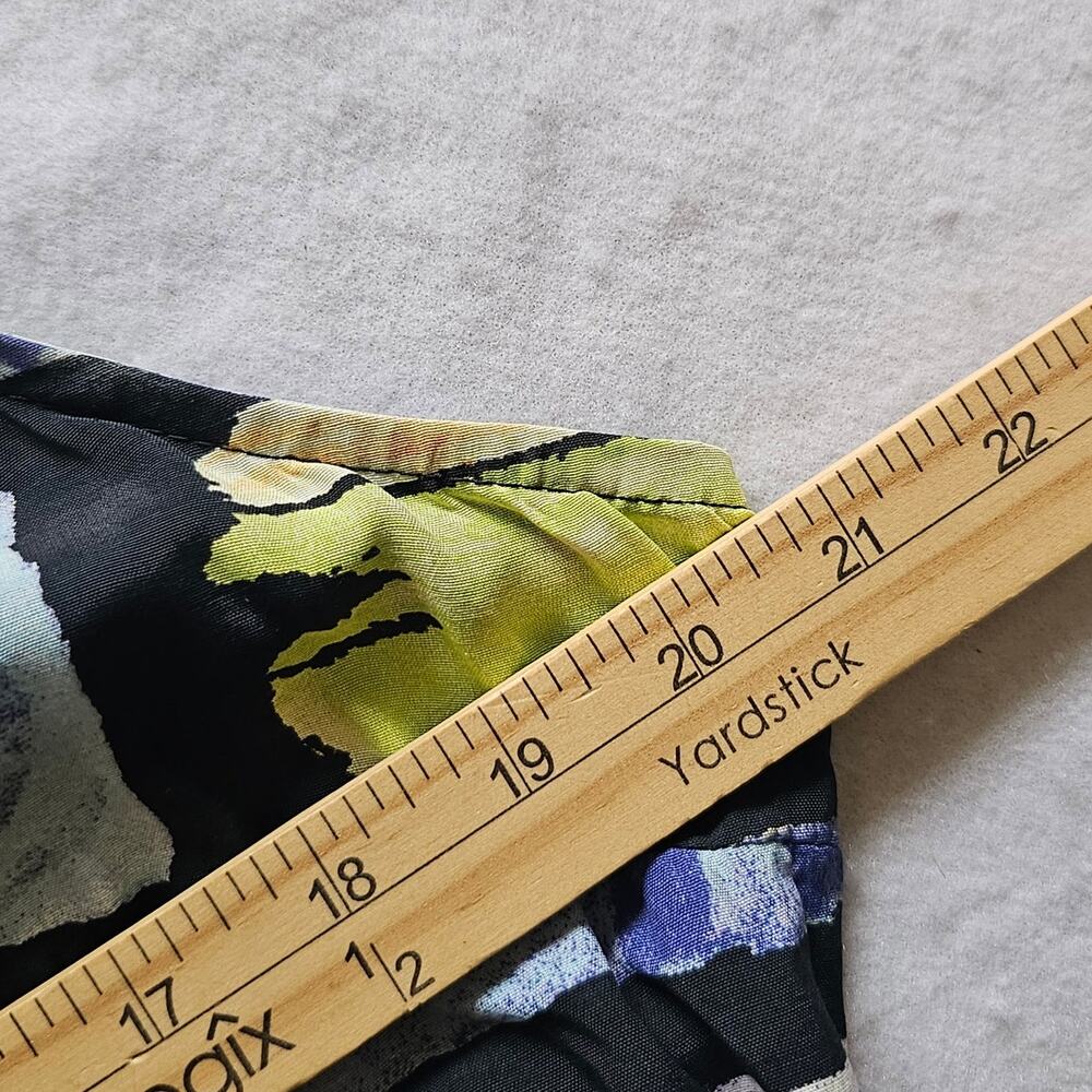 Vintage Nina Piccalino Maxi Dress, Sleeveless Tie Waist, Size 16 - Picture 8 of 14